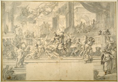 Heliodorus aus dem Tempel vertrieben von Francesco Solimena