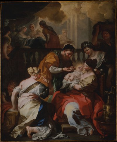 Die Geburt der Jungfrau von Francesco Solimena