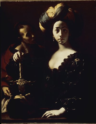 Judith und der Kopf des Holofernes von Francesco del Cairo