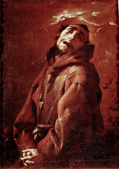 Heiliger Franziskus von Assisi in Ekstase von Francesco del Cairo