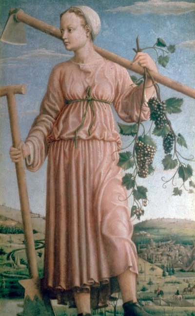 Allegorie des Herbstes, 15. Jahrhundert von Francesco del Cossa