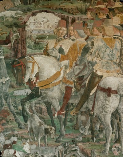 Halle der Monate: März von Francesco del Cossa