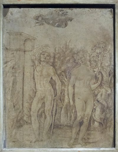 Adam und Eva, ca. 1470 von Francesco di Giorgio Martini