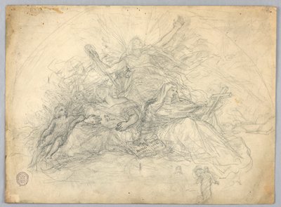Studie für Barmherzigkeit, Glaube und Hoffnung von Francis Augustus Lathrop
