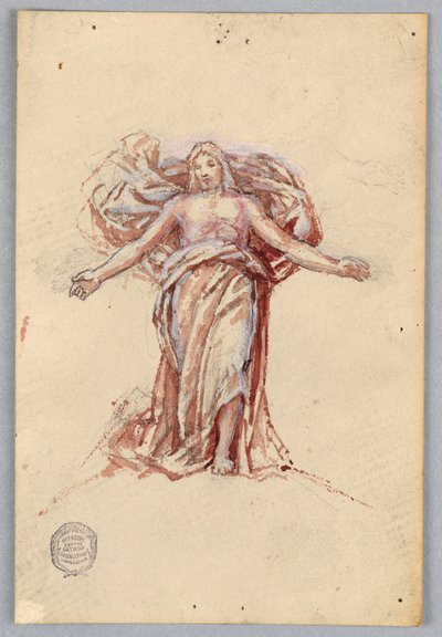 Studie für Christus, Chor von St. Bartholomew, New York von Francis Augustus Lathrop