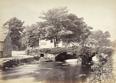 Beddgelert, Die Brücke & Moel Hebog, Nr. 3 (518) von Francis Bedford