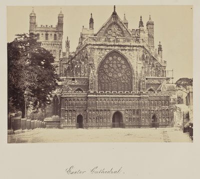 Kathedrale von Exeter von Francis Bedford