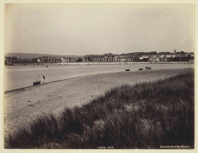 Exmouth vom Warren von Francis Bedford