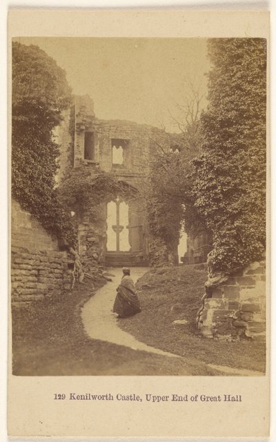 Kenilworth, oberes Ende der Großen Halle von Francis Bedford