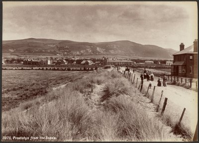 Prestatyn vom Strand aus von Francis Bedford