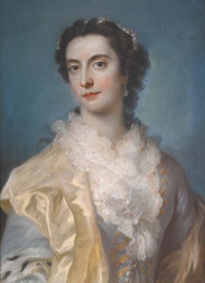 Porträt einer Dame von Francis Cotes