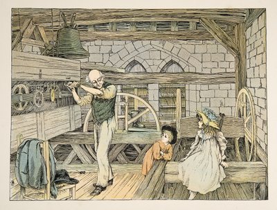 Der Uhrmacher, aus Vierundzwanzig Arbeiter, veröffentlicht 1900 von Francis Donkin Bedford
