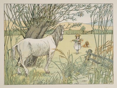 Das alte Buspferd, aus Vierundzwanzig Arbeiter, veröffentlicht 1900 von Francis Donkin Bedford
