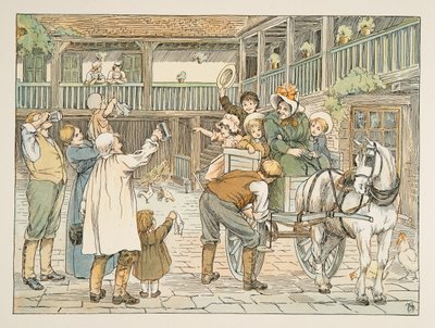 Der Stallknecht, aus Vierundzwanzig Arbeiter, veröffentlicht 1900 von Francis Donkin Bedford