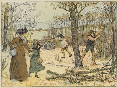 Holzfäller von Francis Donkin Bedford