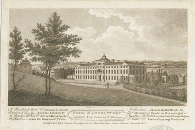 Soho Manufaktur von Francis Eginton