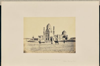 Moschee des Sultans Barkook, Östlicher Friedhof, Kairo von Francis Frith