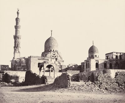 Die Moschee von Kaitbey von Francis Frith