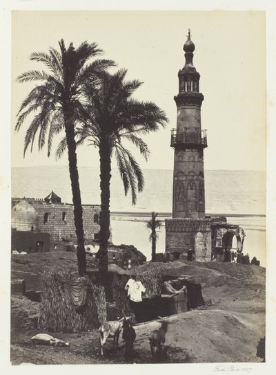 Ansicht von Girgeh, Oberägypten von Francis Frith