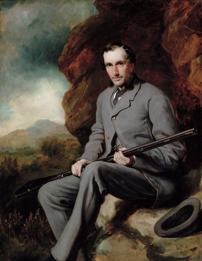 Porträt von Hugo Francis Meynell Ingram von Francis Grant