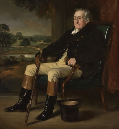 Porträt von William Henry Cavendish-Bentinck-Scott, 4. Herzog von Portland, 1852 von Francis Grant