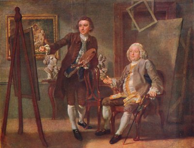Robert Walpole, Erster Earl von Orford, K.G., im Studio von Francis Hayman, R.A., um 1748-1750 von Francis Hayman