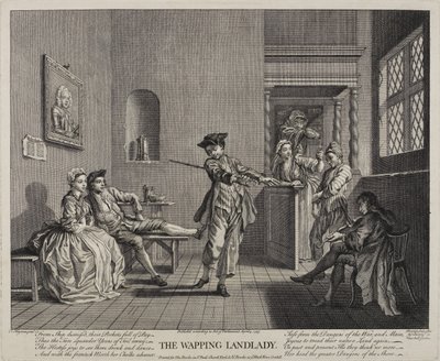Die Wapping-Wirtin von Francis Hayman