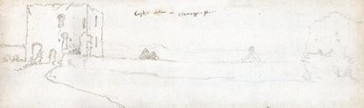 Cardiff im Jahr 1678 von Francis Place