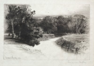 Ein Sonnenuntergang in Irland von Francis Seymour Haden
