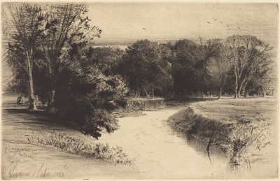 Ein Sonnenuntergang in Irland von Francis Seymour Haden