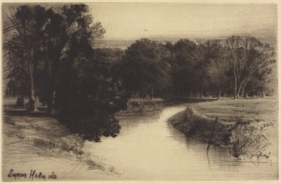 Ein Sonnenuntergang in Irland von Francis Seymour Haden