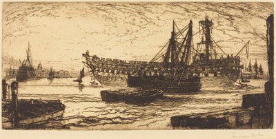 Auflösung der Agamemnon von Francis Seymour Haden
