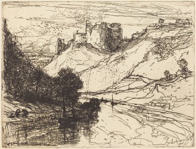 Kilgaren Castle von Francis Seymour Haden