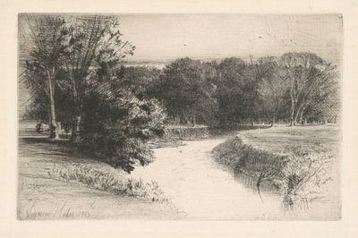 Sonnenuntergang in Irland von Francis Seymour Haden