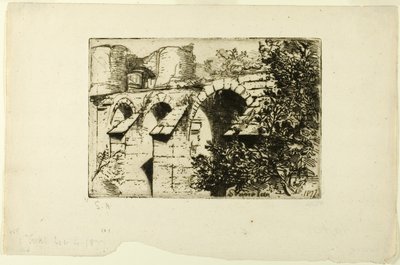 Die Schlossbrücke von Francis Seymour Haden