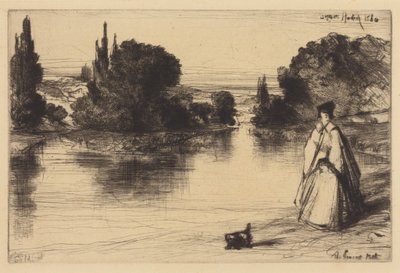 Der Treidelpfad von Francis Seymour Haden