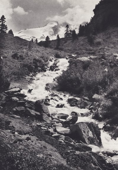 Ostalpen: Die Reichenkette vom oberen Ende des Wildgerlostals von Francis Sydney Smythe