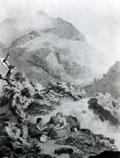 Illustration zu Jean-Jacques Rousseaus 