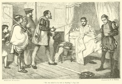 Er wurde in seinem Bett in Reading ergriffen von Francis Wilfred Lawson