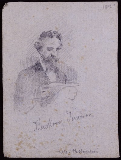 Porträt von H Thackeray Turner, ca. 1900 von Francis Wilfred Lawson