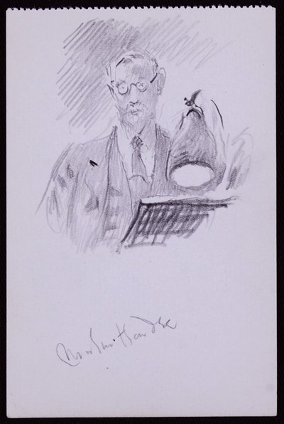 Porträt von Martin Hardie, ca. 1931 von Francis Wilfred Lawson