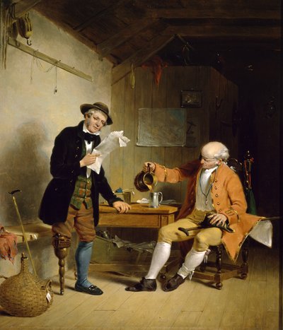 Kommodore Trunnion und Jack Hatchway von Francis William Edmonds