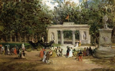 Tor des Botanischen Gartens von Madrid von Francisco Domingo Marques