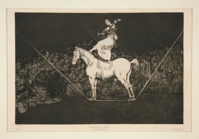 Pünktlicher Unsinn, unnummerierte Platte aus der Serie Die Sprichwörter von Francisco de Goya