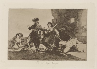 Es gibt keine Zeit mehr von Francisco de Goya