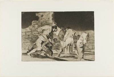 Es ist erstaunlich - und wir wurden von Gott gemacht, Platte sechs aus Los Proverbios von Francisco Jose de Goya y Lucientes