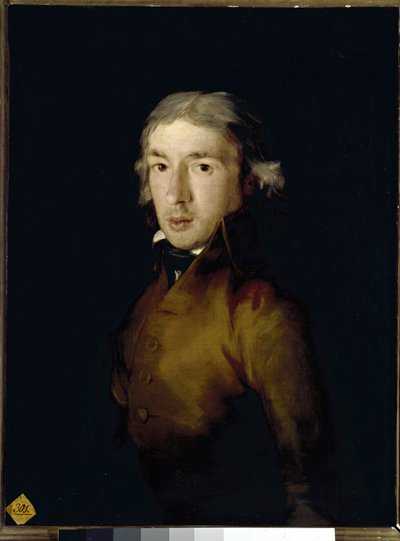 Porträt von Leandro Fernandez de Moratin, spanischer Dichter und Dramatiker von Francisco de Goya