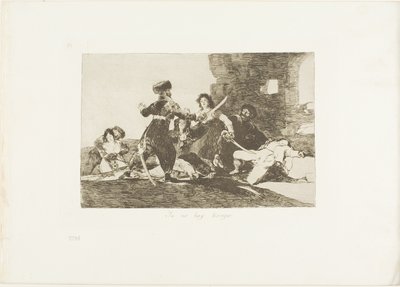 Es gibt jetzt keine Zeit, Platte 19 aus Die Schrecken des Krieges von Francisco Jose de Goya y Lucientes