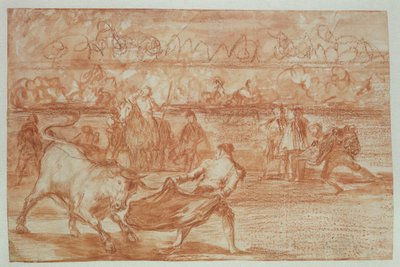Stierkampf, 1815-16 von Francisco de Goya