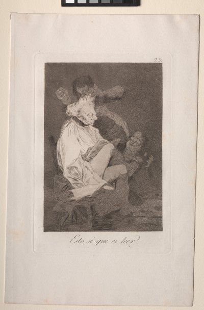 Caprichos: Das ist sicherlich lesen können von Francisco de Goya